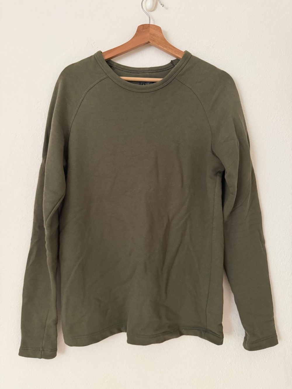 Triple Aught Design Razor Crewneck Merino Wool Cotton Pullover Sweater Men Small